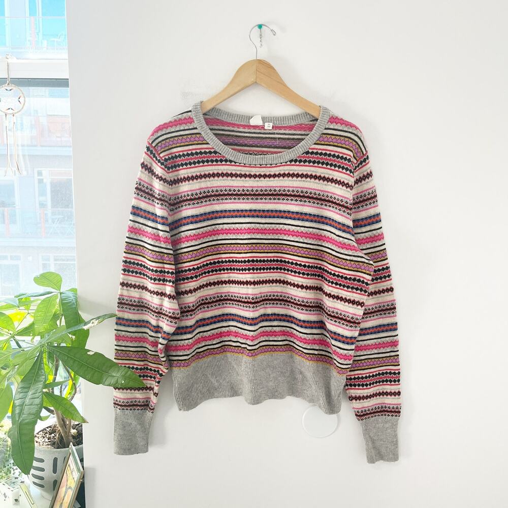 Gap Multi-Colored Print Sweater Size XXL
